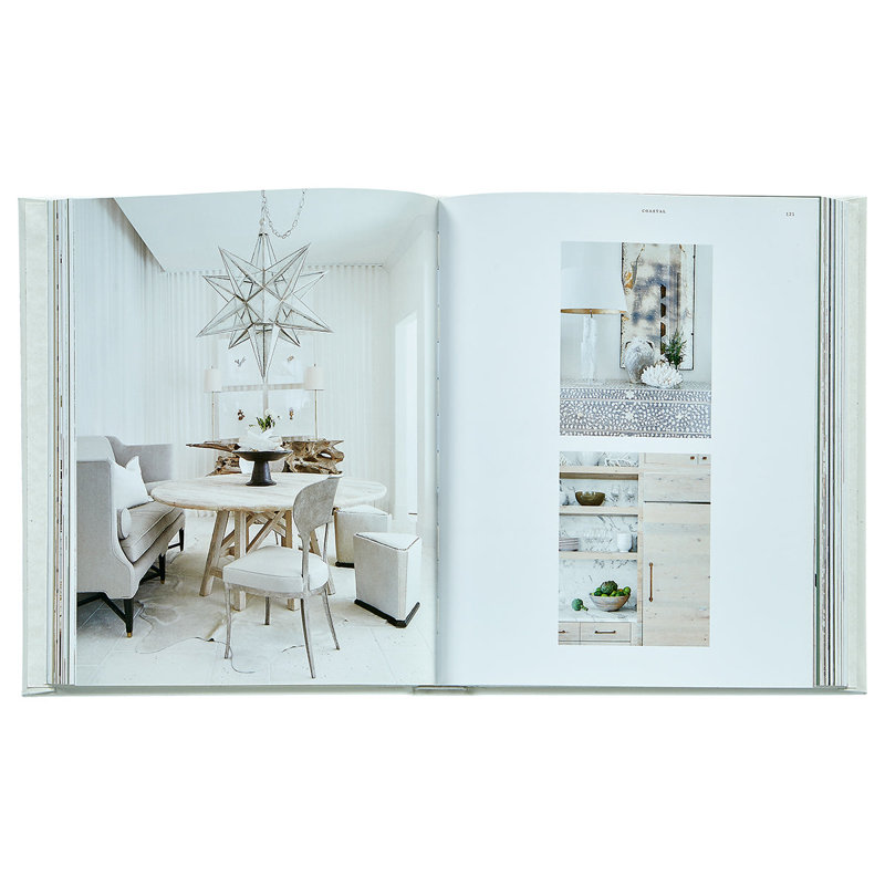 Graphic Image The New Southern Style: The Interiors Of A Lifestyle And Design Movement Coffee Book Table, Leather, Ivory