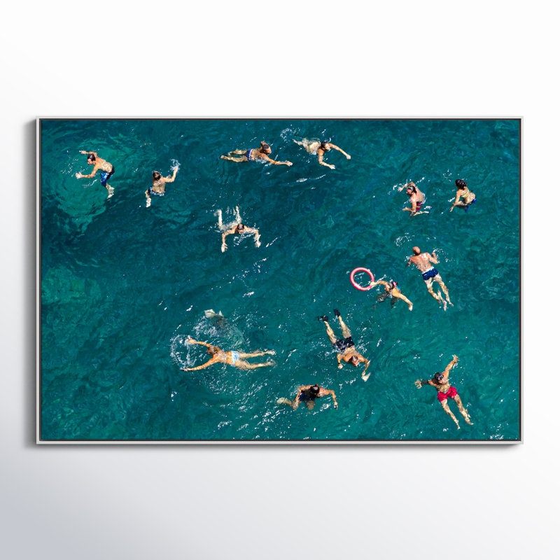 Norvell Tonti - reproduction de photo, Toile avec cadre blanc, H 41,5 po x l 61,5 po x P 2 po