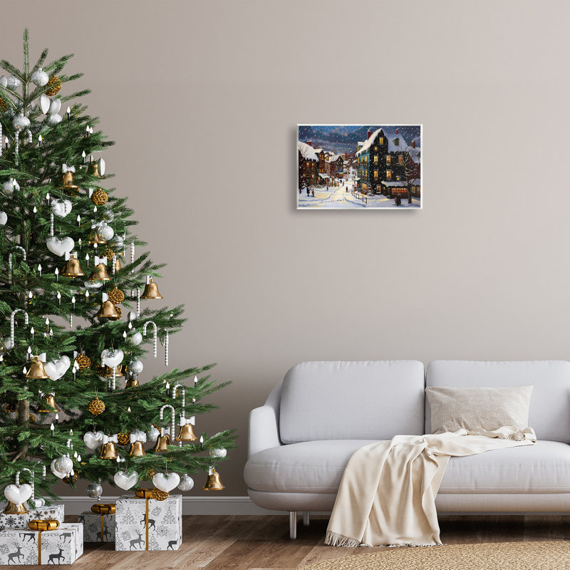 Toile «Frozen Urban Charm» par Lazar Studio, H 13 po x l 19 po