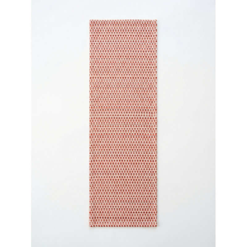 Polished Pink Compass Line Indoor Outdoor Table Runner 14x72