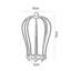 17cm H Metal Lamp Shade-1894941684