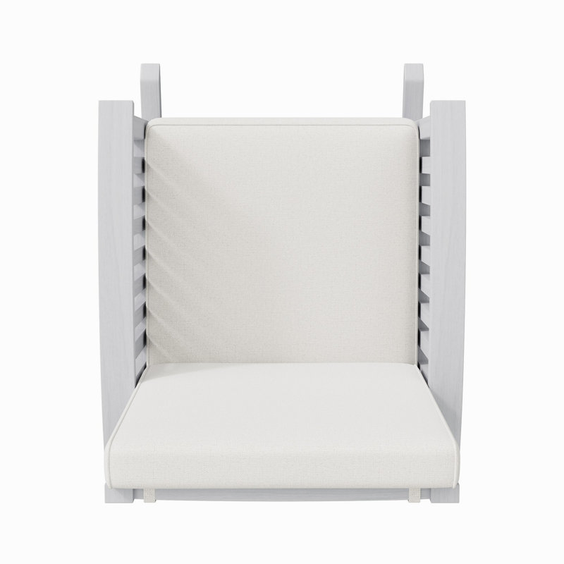 Chaise à bascule Casa Acacia, Ivoire ivoire