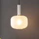 Kuro Single Light Ribbed Glass Dimmable Pendant