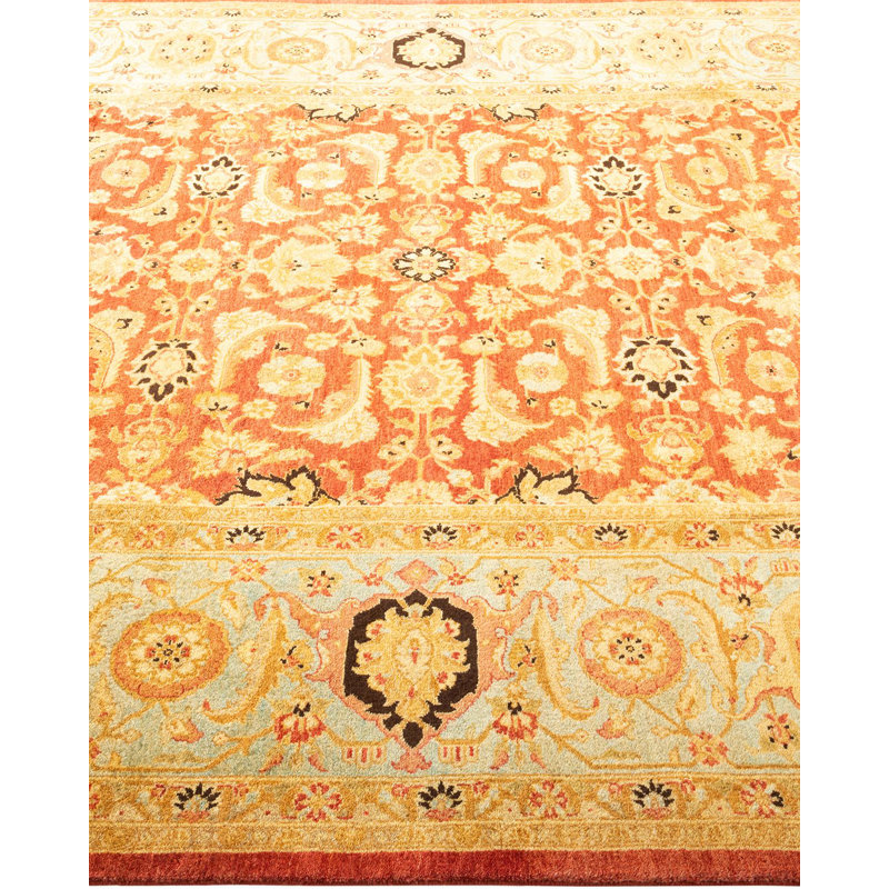 Classic One-of-a-Kind 6' 3" x 8' 10" Hand Knotted Area Rug