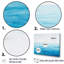 «Blue Ocean In Motion Scenery I», reproduction sur toile-97043944-97043950
