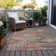 Machine Washable Indoor/Outdoor Chayden ACN1091 Brown Rug