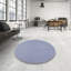 Tapis bleu / mauve à motif géométrique Fulton-1318768834