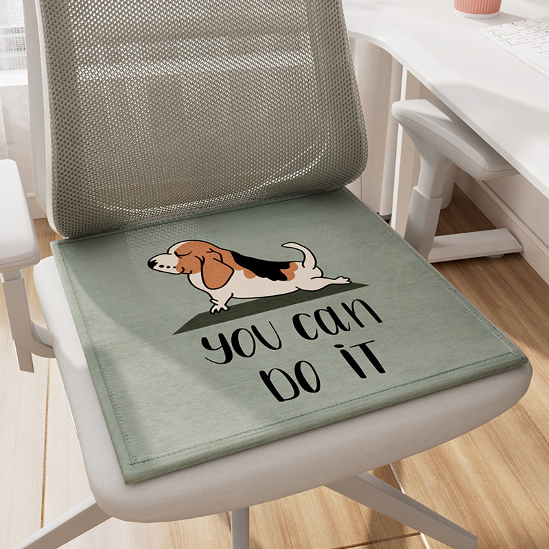 Gracie Oaks - Coussin de chaise, L 15,74 po x P 15,74 po