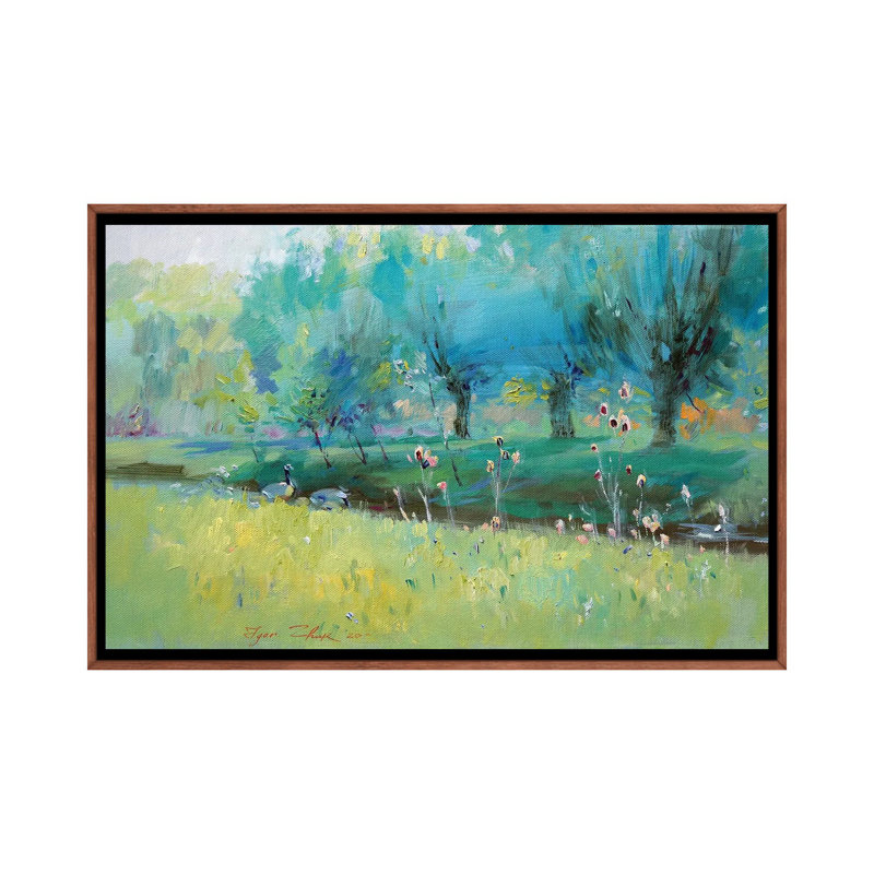 Wild Geese by Igor Zhuk - Painting on Canvas
