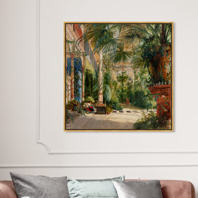Intérieur de Palm House - Peinture