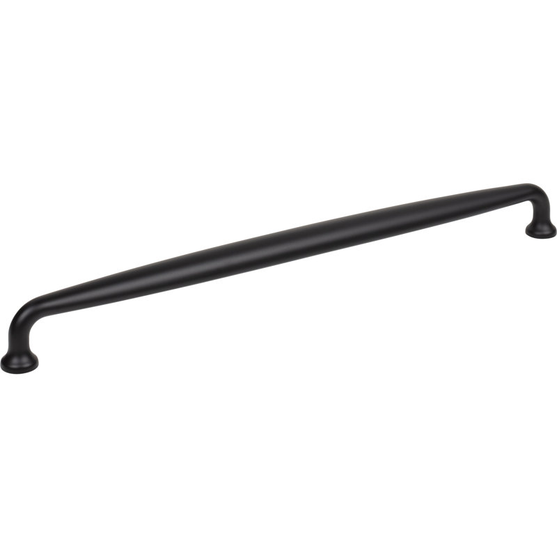 Charlotte 12" Center to Center Pull, Flat Black