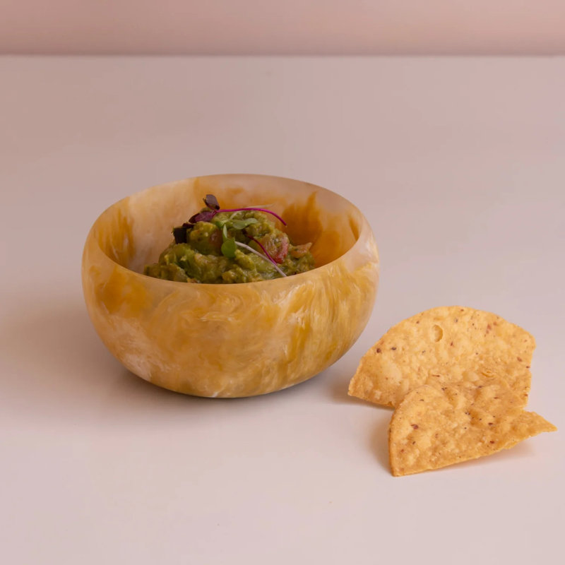 Mini bol rond en résine RESIN, Matcha