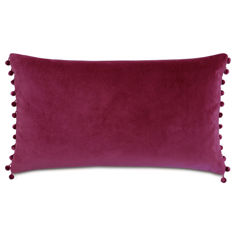 Plush Lumbar Pillow Cover & Insert, Plush Sea Salt