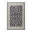 Laine orientale beige/Tapis décoratif grise-320237020