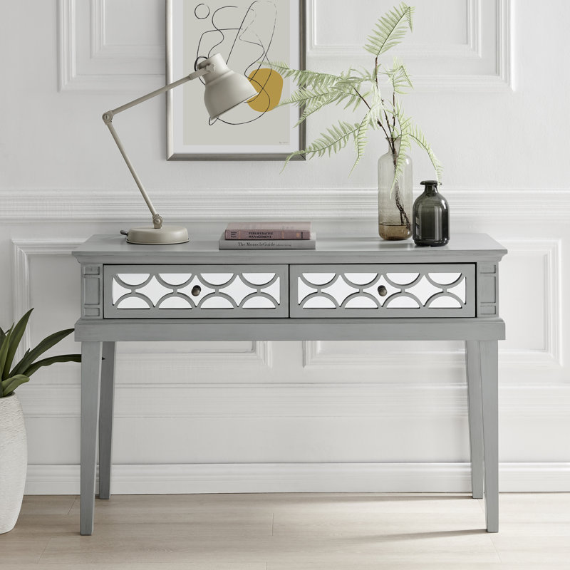 James 120cm Solid Wood Console Table