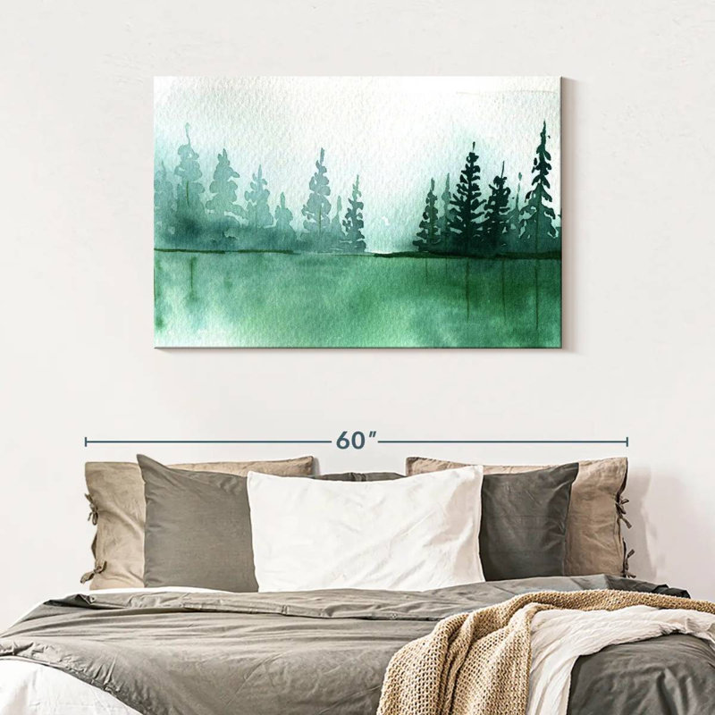 Avery Pine Tree Silhouette, 30" H x 45" W