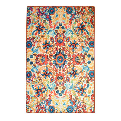 Bauder Oriental Shag Area Rug