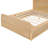 Wescott Platform Bed with Storage Headboard and a Big Drawer,Storage Bed,Bed Frame,Beds-442349193