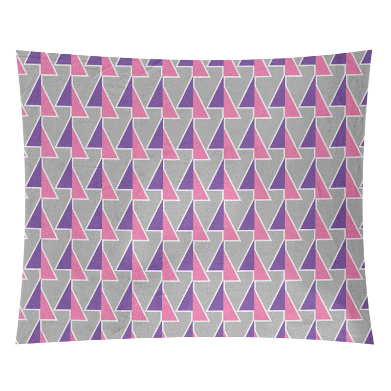 Tapisserie, H 68 po x l 80 po, Rose/mauve