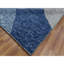 Tapis surdimensionné en laine bleu noué à la main 12 pi 2 po x 18 pi 3 po BDC1E04A6E144A029A181F8204802A64
