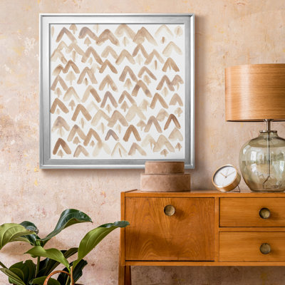 «Subtle Signals VII», reproduction encadrée de qualité supérieure, prête à être accrochée