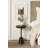 Tira Round Metal Side Table-906882057