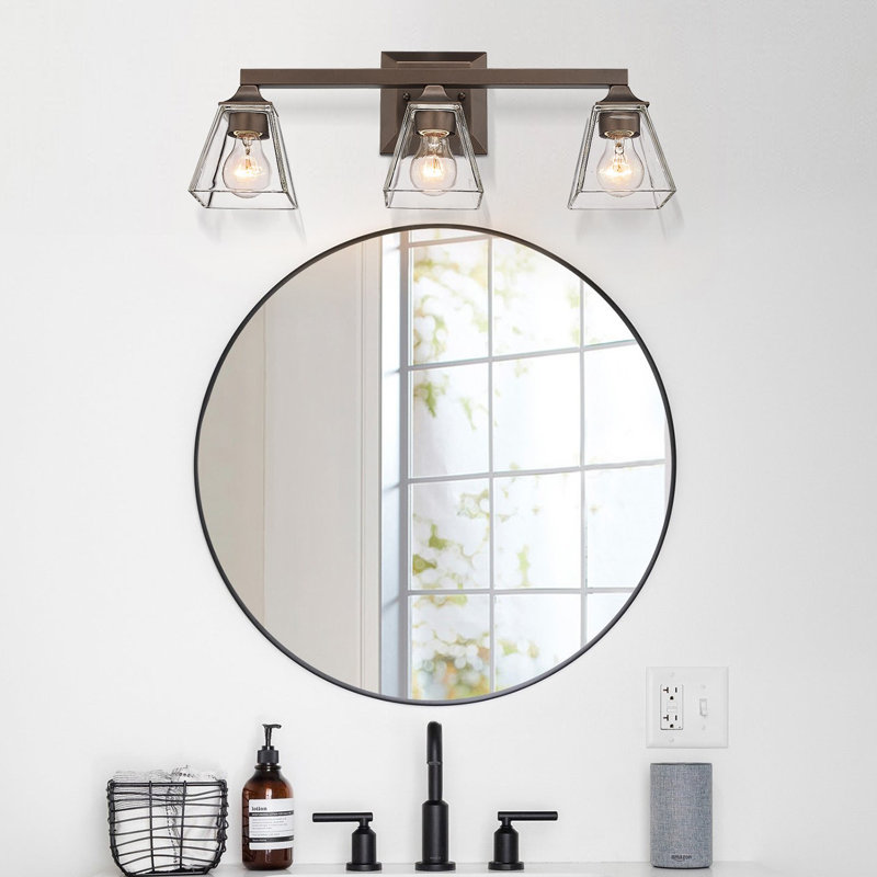 Larocca 3 - Light Dimmable Vanity Light, Oil Rubbed Bronze