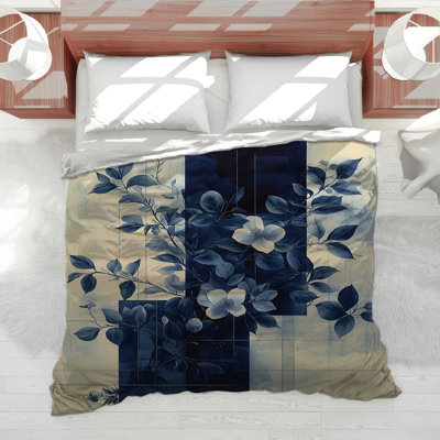 Flowers Bedding Floral Comforter Traditional