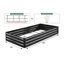 Lit de jardin surélevé galvanisé Kymari, plusieurs tailles au choix, supports de plantes offerts-1425902162-1439304221-1438991577