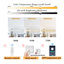 Lustre rectangulaire en cristal 40 po