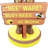 14" Bee Ware of Bees Nutcracker