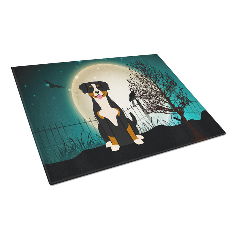Planche à découper en verre trésors l’entlebuch caroline Scary Halloween