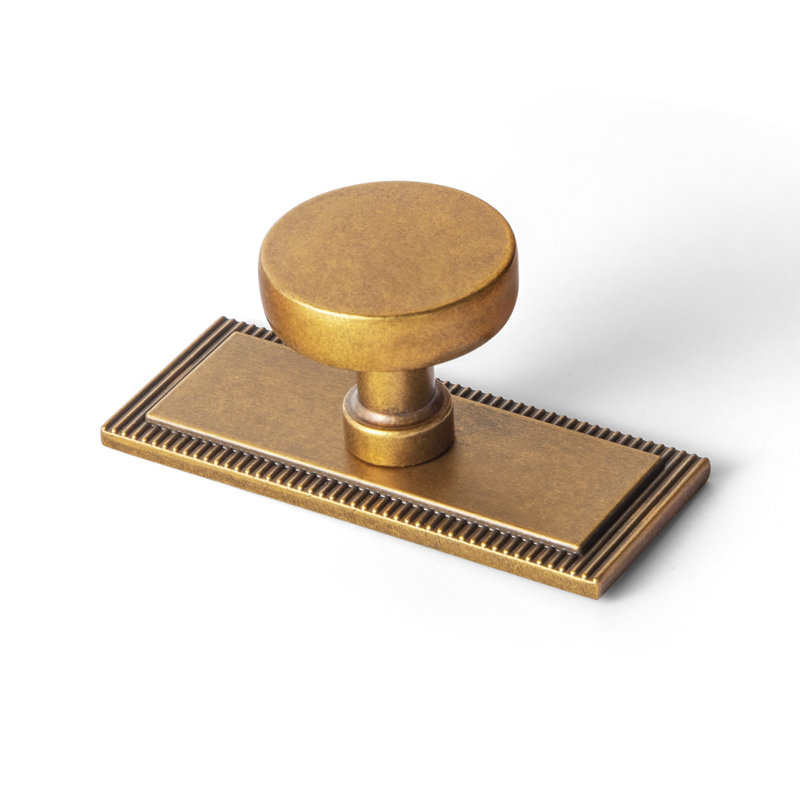 1.2" Diameter Circle Knob With Backboard