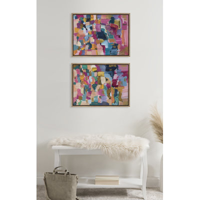 Applause by Leah Nadeau Framed Canvas Wall Art Set