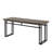 Debasish Dual-Metal Leg Wood Dining Bench-365251476