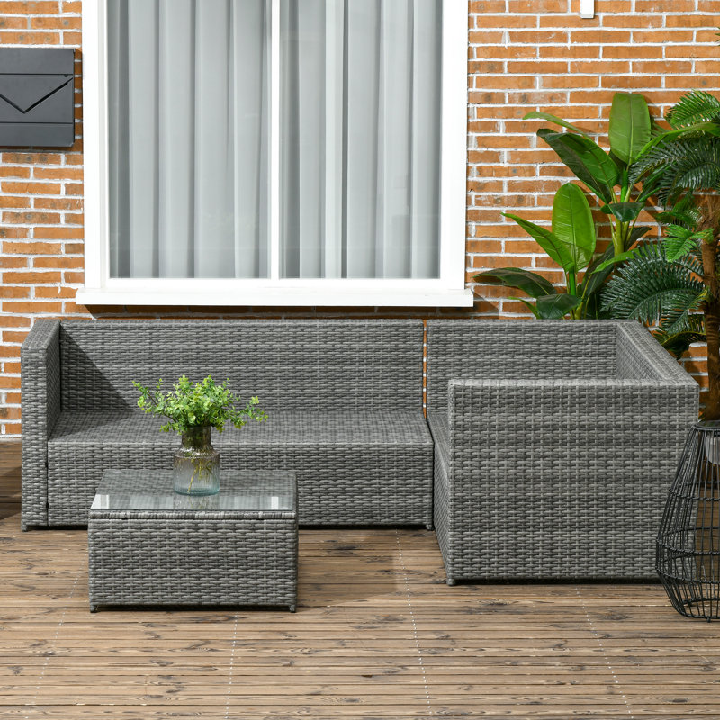 Nazanin 4 - Person Seating Group with Cushions