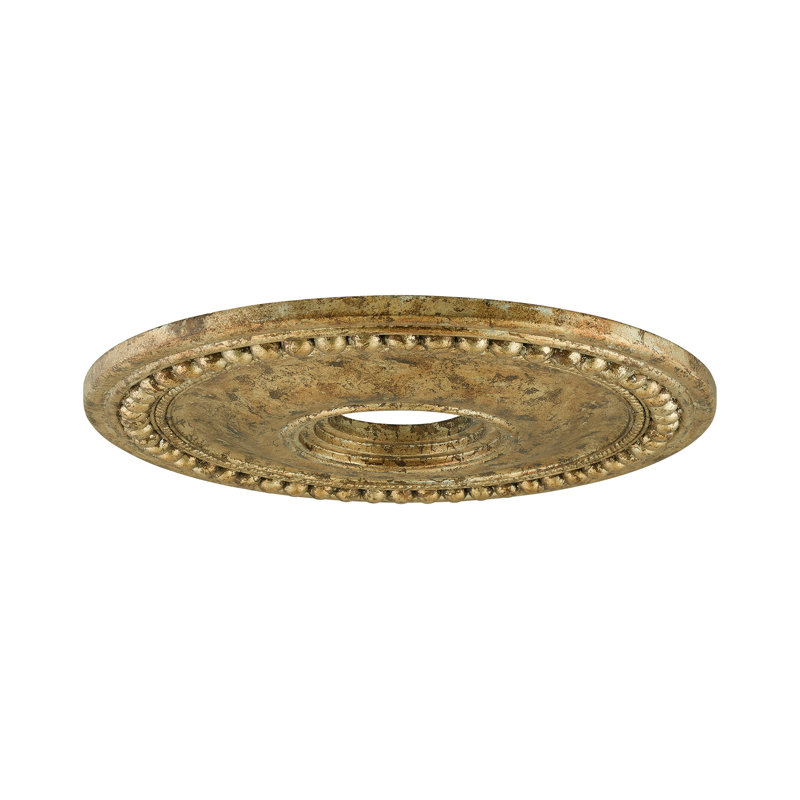 Médaillon Cavandale, Bronze européen, H 1,5 po x l 20 po x P 20 po