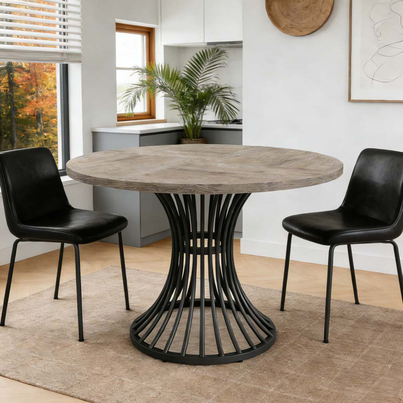 Table de salle à manger Farmhouse, Gris