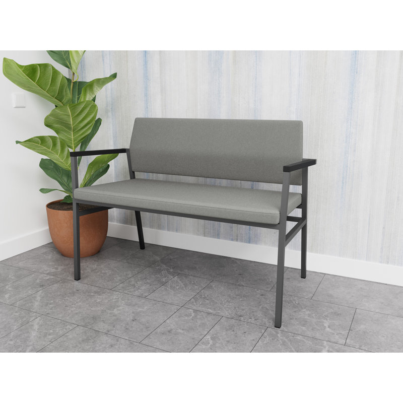 Siège et dossier rembourrés Avon Rx Santé, Gris anthracite, Vinyle argenté Sterling Silver