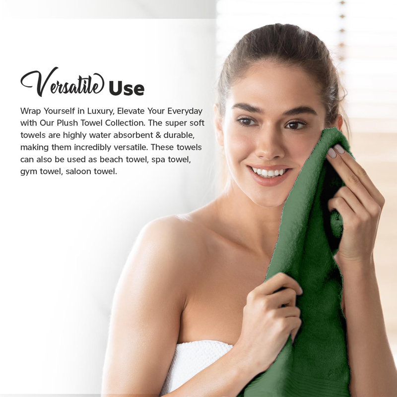 Ultra Light Hand Towel, Green