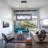3-Light 26" Dimmable Rectangular Kitchen Island Chandelier