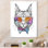 Chat mignon avec des lunettes de soleil - Cadre photo sur toile