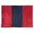 Rouge / milieu bleu marine