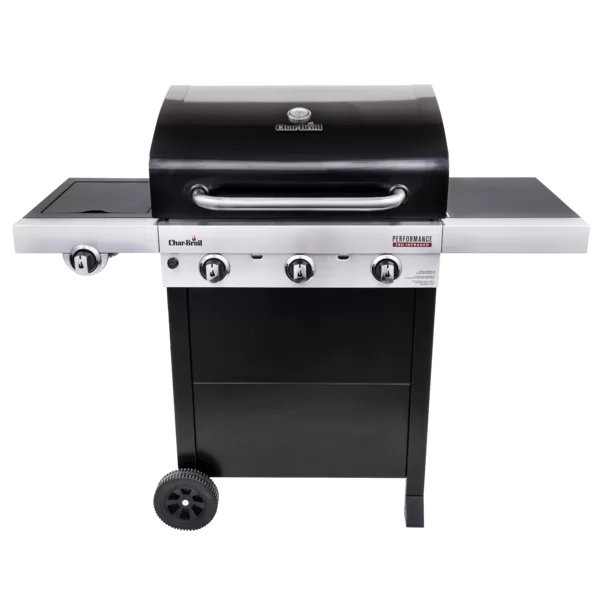 Char Broil Performance TRU Infrared 33 000 BTU Gas Grill with Side Burner 463280019 Black