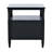 Spindle Two Drawer Nightstand-1561571169