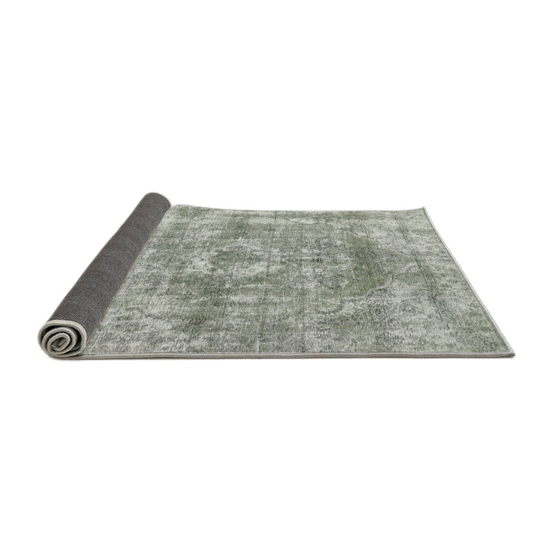 Tapis gris zone contemporaine, Rond 3 pi
