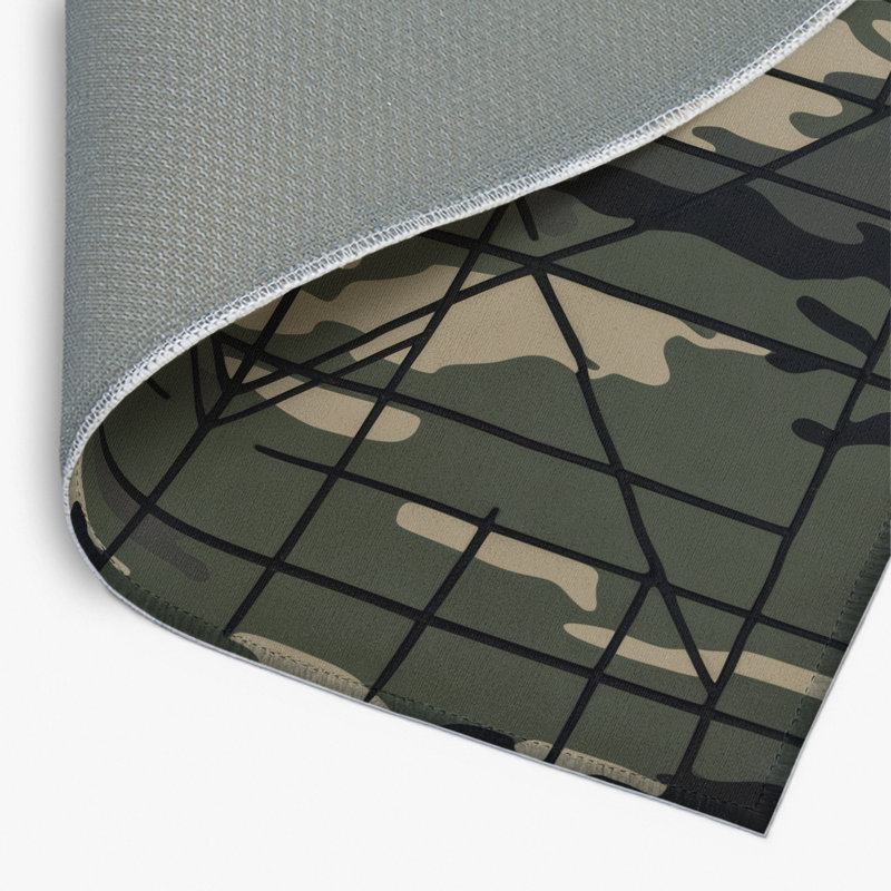 Tapis intérieur et extérieur Grid Horizon, Rectangle 4pi x 6 pi