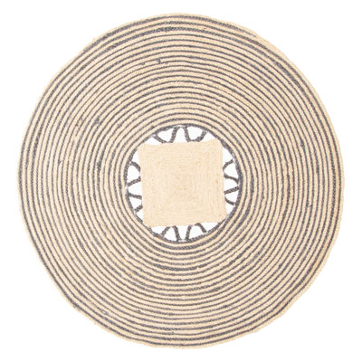 Palas Denizli Tan Rug 4'0" x 4'0"