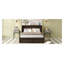 Grand lit escamotable style ferme avec station de charge et tiroirs de rangement, canapé-lit pliable gris rustique pour chambre d'amis-1696270500-1696270497