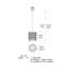 Roye 1 - Light Chrome Crystal Pendant